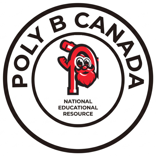 Poly B Canada seal, published by Poly B Plumbing Guys